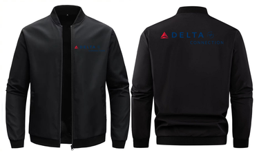 DELTA CONNECTION LOOSE SOLID COLOR JACKET